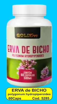 ERVA DE BICHO 60 CPS GOLD