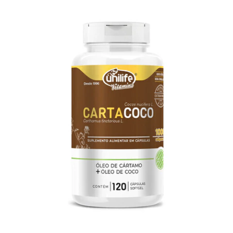 CARTACOCO 1200 OLEO CART + COCO UNILIFE 60CPS 1200MG