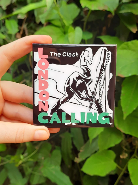 The Clash London Calling Azulejo, Quadrinho, Cerâmica