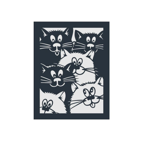 Cuadro gatitos