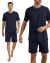 Pijama Masculino Arthur Azul Marinho - loja online