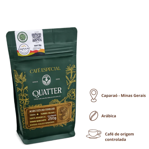 Quatter Caparaó – Grãos Selecionados da Agricultura Familiar - comprar online