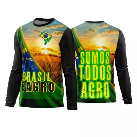 Camisa Agro Modelos com Proteção UV50+ Dryfit Personalizadas com sua logo ou nome Lançamento 2026