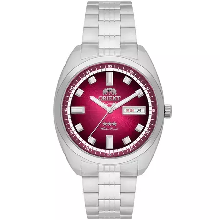 Relógio Orient 3 Estrelas Heritage Bordô — Ref: YN6SS004W1SX - comprar online