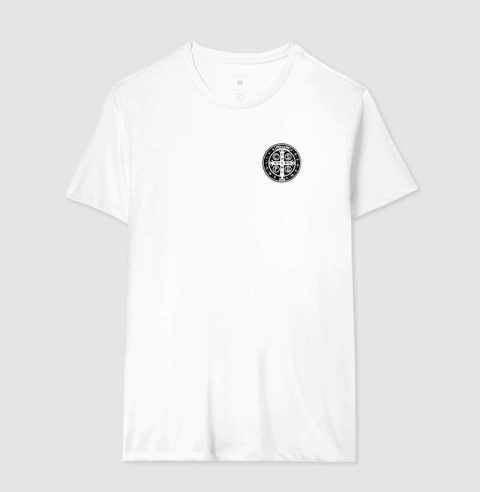 Camiseta Medalha de São Bento na internet