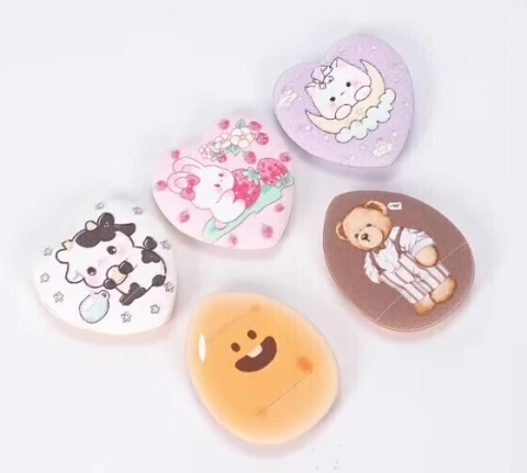 Mini Esponja Puff Para Dedo Corrector Base Maquillaje