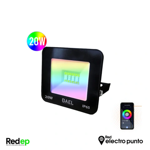PROY. LED ULTRA DELG. 20W RGB - CONTROL X BLUETOOTH