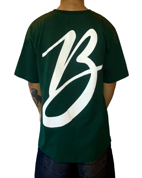 Remera Oversize "Beyond" Verde - comprar online