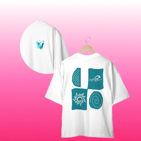 CAMISA OVERSIZED WAVES AND SUN