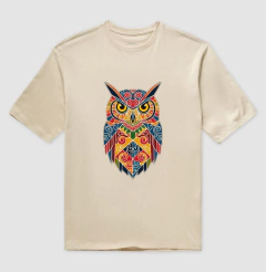 Camiseta Oversized Coruja - comprar online