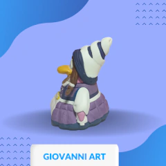 PRINCESA (CLUB PENGUIN) BISCUIT - Giovanni Art & Colecionáveis