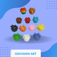 PUFFLE CLUB PENGUIN BISCUIT - Giovanni Art & Colecionáveis