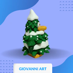 ÁRVORE DE NATAL NEVADA ( CLUB PENGUIN ) - comprar online
