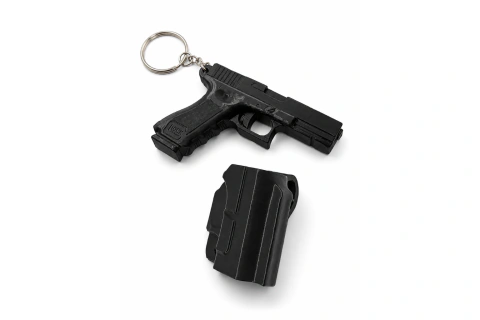 JD Custom Chaveiro Pistola com Coldre
