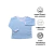 Kit 2 Camisetas Gola V Meninos Meninas Meninos 100% Algodão - comprar online
