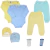 Kit 10 peças essencial enxoval de bebê conforto