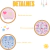 Kit com 3 body longo Estampado Diversos 100% Algodão - Batutinhasbaby