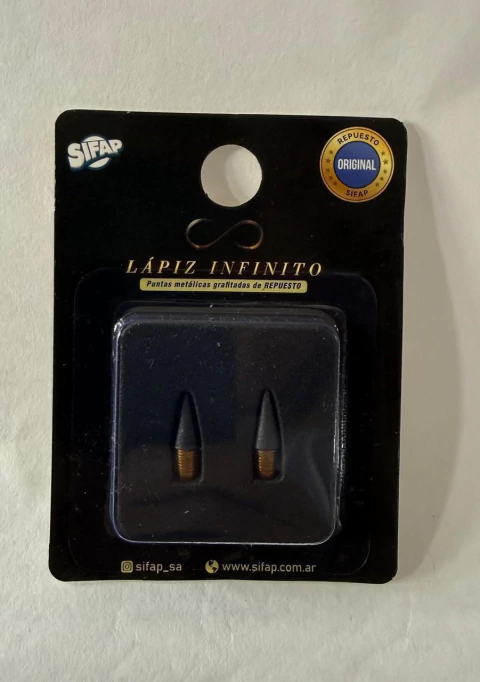 Repuestos Puntas Grafitadas para Lápiz Infinito SIFAP (x2 unidades)