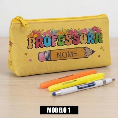 Estojo personalizado para o Dia dos Professores
