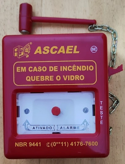 ABDE0041/S/M - Acionador manual endereçável