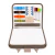 VALIJA DIDACTICA SENSORIAL DINOSAURIOS BEIGE | 6 PAGINAS - Cm Norte Mayorista