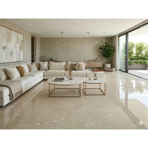 Revestimiento Porcelanico 120 x 120cm Cream