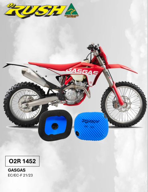 O2 RUSH Filtro de aire para GAS GAS EC/EC-F 21/23
