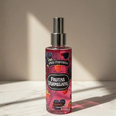 Body Splash Miniatura Frutas Vermelhas Evoée – 110ml
