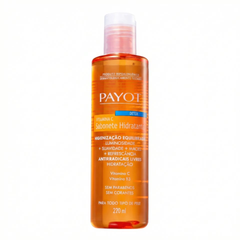 Sabonete Hidratante Payot Vitamina C Detox 220ml