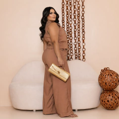 CONJUNTO ALFAIATARIA MARRANT MARROM na internet