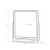 FBX-19099 Espelho de Mesa Plástico - loja online
