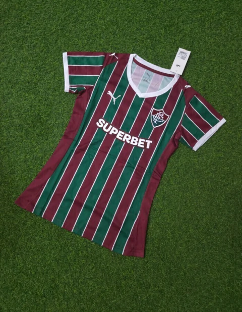 Camisa do Fluminense Feminina Tricolor 2026/27