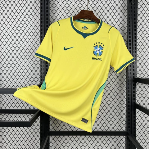 Camisa do Brasil Copa do Mundo 2026 - Torcedor Nike Masculina - Verde e Amarela