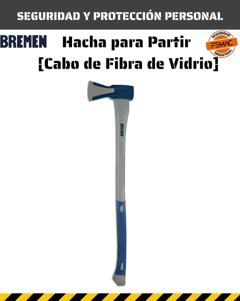 Hacha para Partir [Cabo de Fibra de Vidrio]