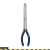 Pinza de Punta Extra Larga Curva 90 Bremen 8206 de 11