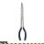 Pinza Extra Larga Curva 45°