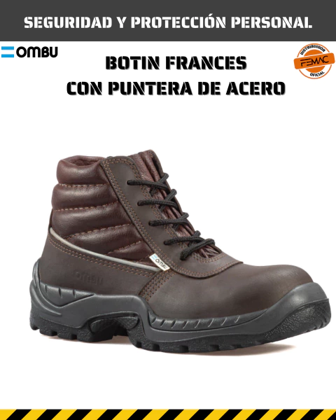 Botin francés con puntera de acero - Femac