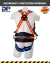 Arnes con enganche en espalda, cintura y hombros, toma frontal. Regulable. Ref. lumbar y pernera. Portaherramientas - comprar online