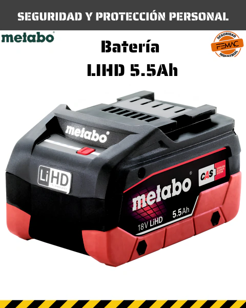 Batería LiHD 18 V - 5,5 Ah