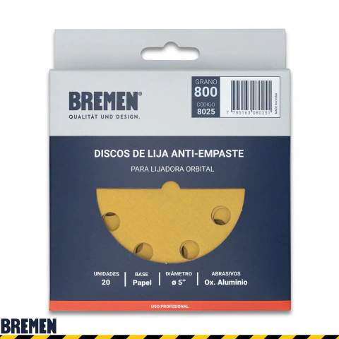 Disco de Lija Antiempaste para Lijadora Roto Orbital - Femac