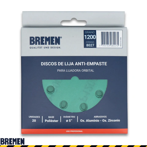 Imagen de Disco de Lija Antiempaste para Lijadora Roto Orbital