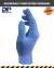 Guante nitrilo descartable azul
