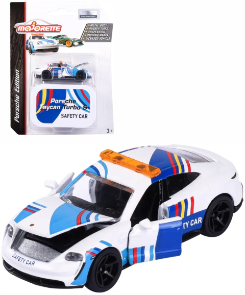 Majorette Porsche Taycan Turbo S Safety Car 1:64