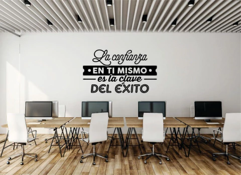 Vinilo decorativo - La confianza en ti mismo - comprar online