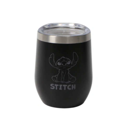 Mate de Stitch c/ tapa negro