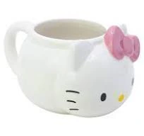 TAZA CERAMICA 3D HELLO KITTY 500ML