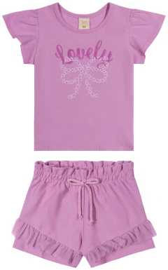 Conjunto Feminino Angerô Cotton Light e Moletinho Mondello - Ref. 37609 - comprar online