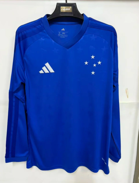 Camisa Cruzeiro Retrô I 26/27 Manga Longa