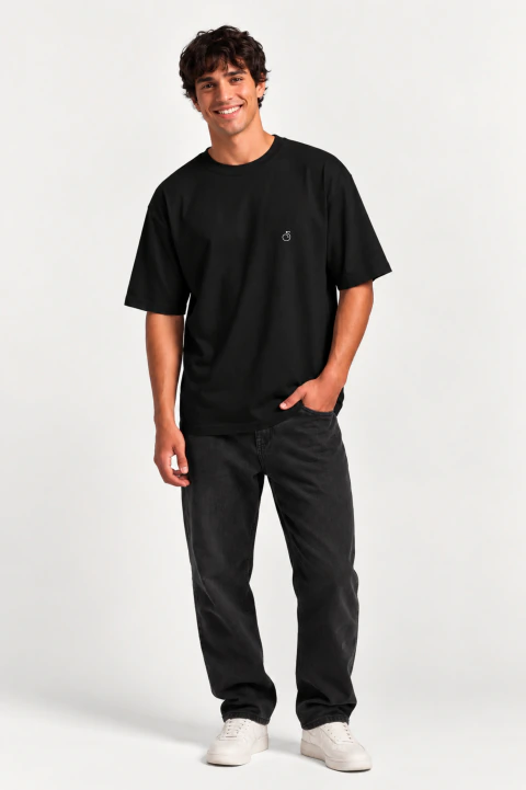 Camiseta Oversized Suedine - Basic