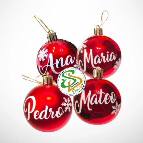 Esferas Navideñas Personalizadas